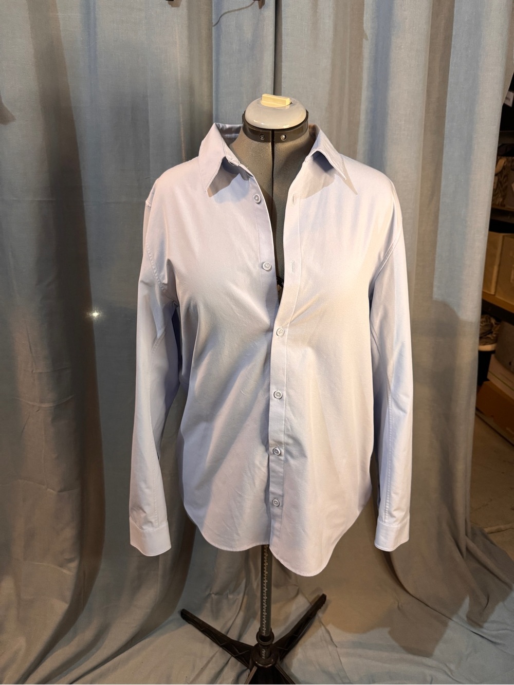 Lululemon Classic Light Blue Men’s Button-Down Shirt